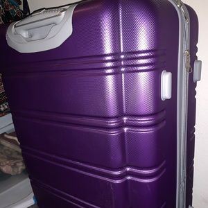 70LB PURPLE SUIT CASE